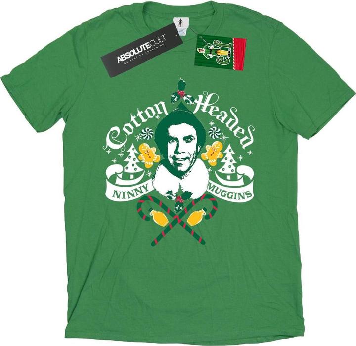 Elf Cotton Headed Ninny Muggins TShirt (XXL)