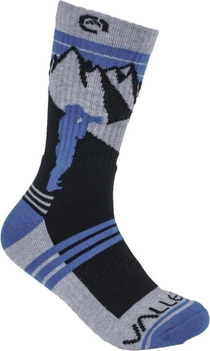Vallerret Merino Wool Sock - Blue - EU 41-46 (41 - 46)