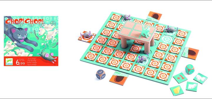 Immagine prodotto Djeco Gioco da tavolo Chop! Chop! (Francese)
