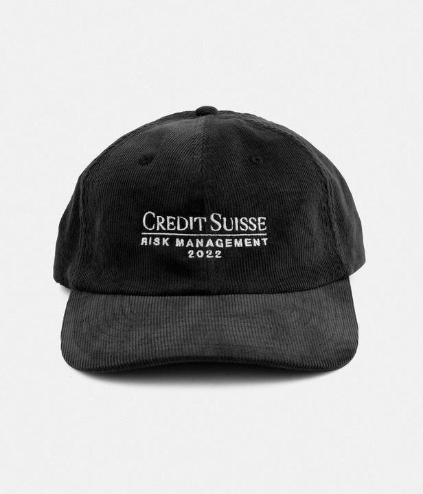 Produktbild Plakativ «Credit Suisse Risk Management» Corduroy Cap Black