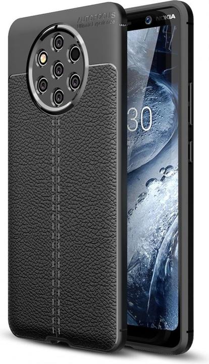 Produktbild Screenguard Nokia 9 PureView Hülle Leather Design TPU Cover (Nokia 9 PureView)