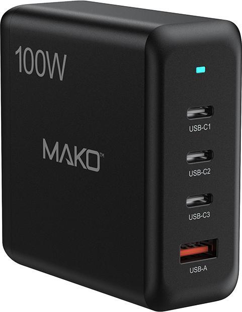 Immagine prodotto Mako GaN2 EU Mains Charger USB-C/C/A (100 W)