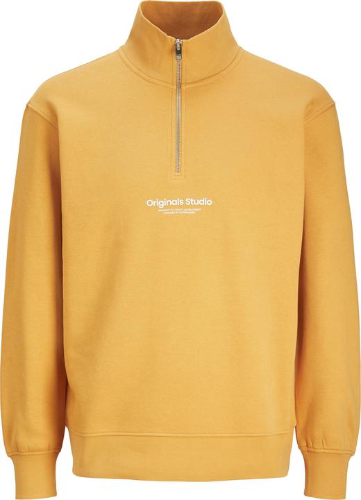 Jack & Jones Text Sweatshirt mit halbem Reissverschluss Sweatshirt mit halbem Reissverschluss