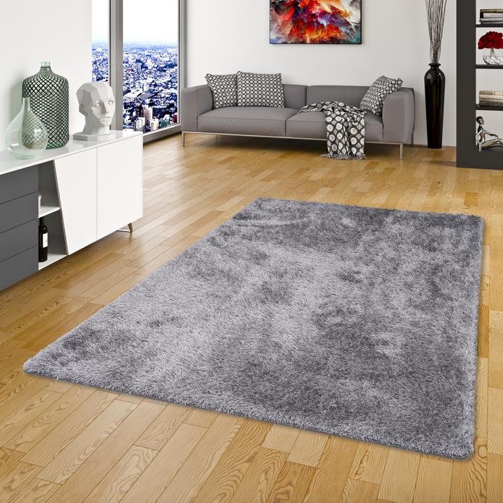 Immagine prodotto Snapstyle Tappeto Shaggy ad alto pelo, sensazione di lusso Mix (160 x 160 cm)