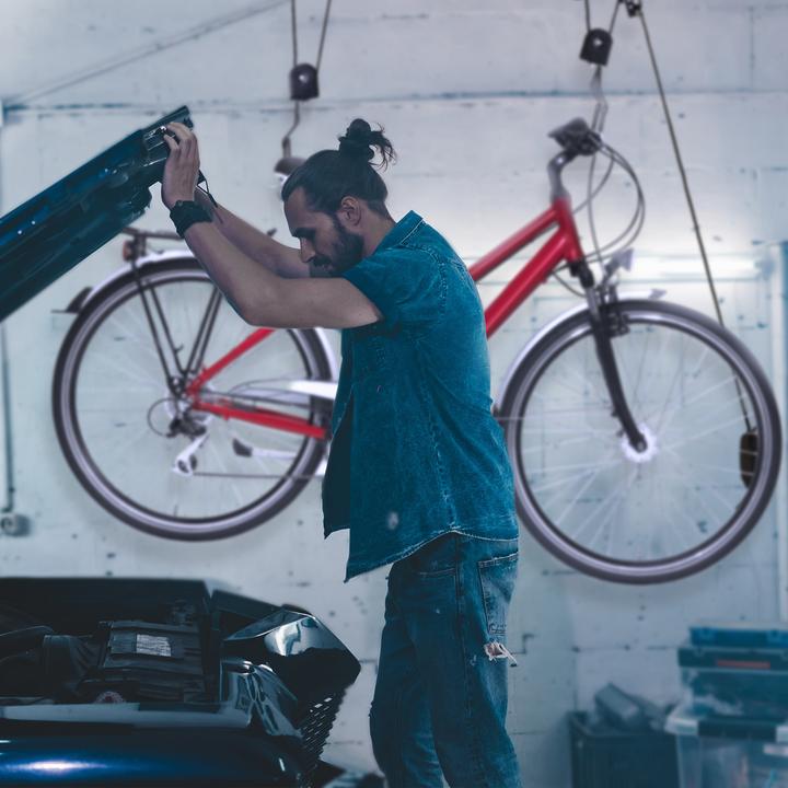 Produktbild Relaxdays Fahrradhalter