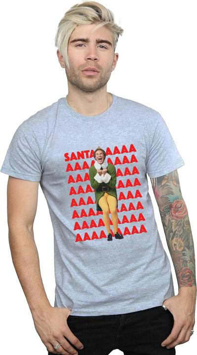 Produktbild Elf Buddy Santa Scream TShirt (XXL)