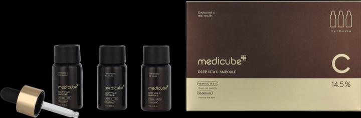 Medicube Deep Vita C Ampoule 2.0 10g - Pack of 3 Bottles (30 ml)