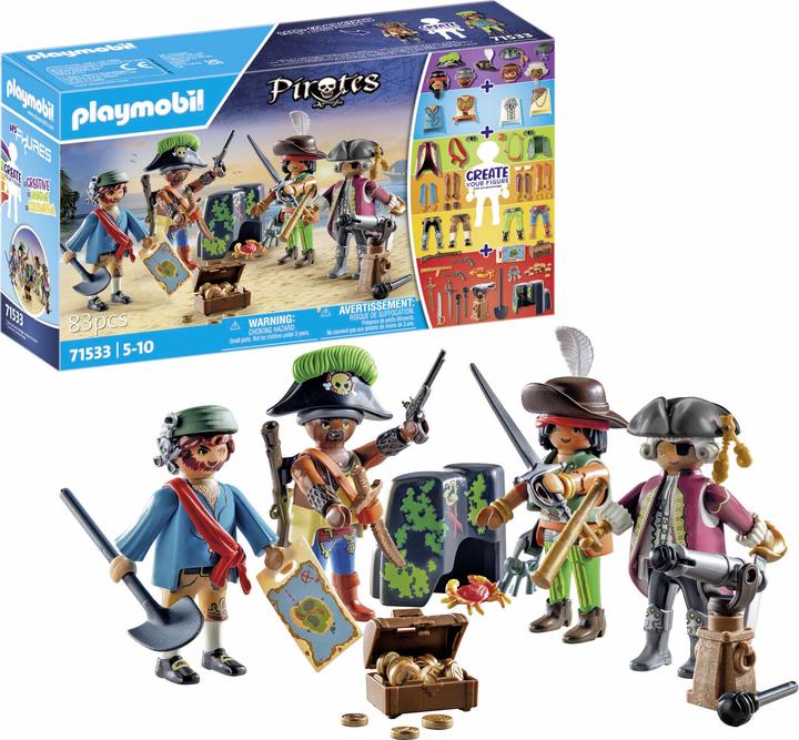 Produktbild Playmobil Meine Figuren: Piraten (71533, Playmobil Pirates)