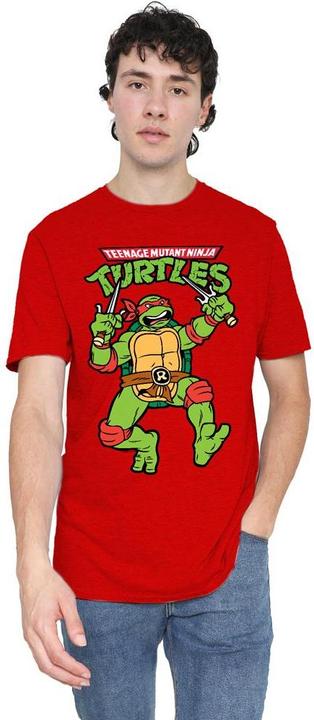 Immagine prodotto Teenage Mutant NT Maglietta Raffaello Retrò Adulto Unisex (L)