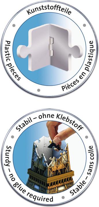 Produktbild Ravensburger 3D Eiffelturm (216 Teile)