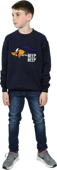 Image du produit Looney Tunes Sweat-shirt en coton Beep Beep Road Runner pour garçons (116)
