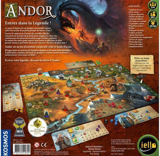 Immagine prodotto Kosmos Kennerspiel Andor - jeu de base (Francese)