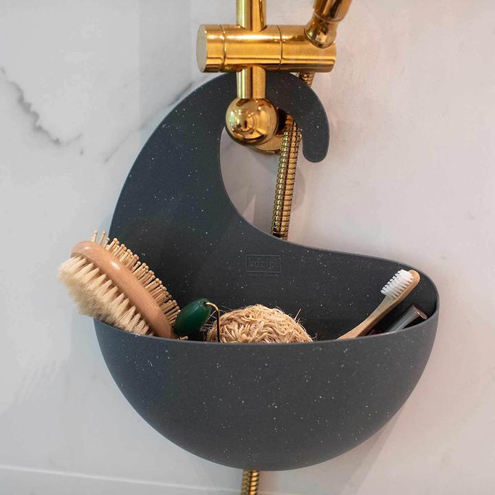 Actual product image Koziol Shower Utensil Holder Surf XL, Dark Gray