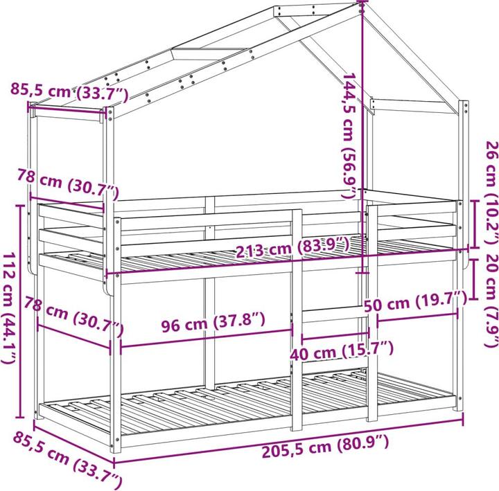 Image du produit VidaXL Bolzano-Bolzano (80 x 200 cm)