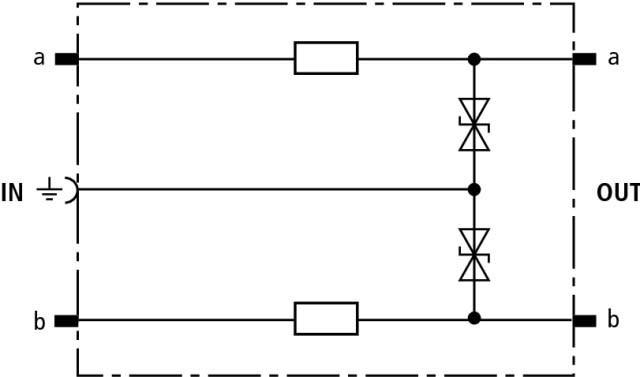 Produktbild Dehn ÜS-Ableiter DEHNrapid DRL RE 48 LSA Schutzstecker Überspannungsableiter für Informations-/MSR-T
