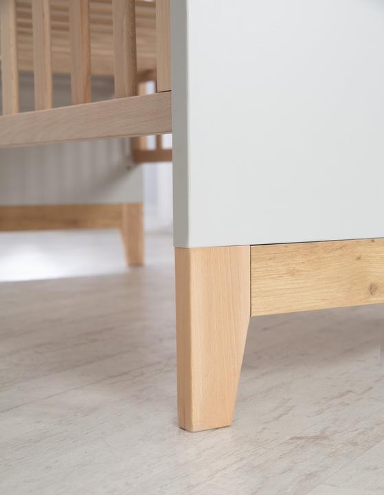 Image du produit Roba Ensemble pour chambre d'enfant Caro (Lit de bébé, Unité de changement, Armoires pour enfant)