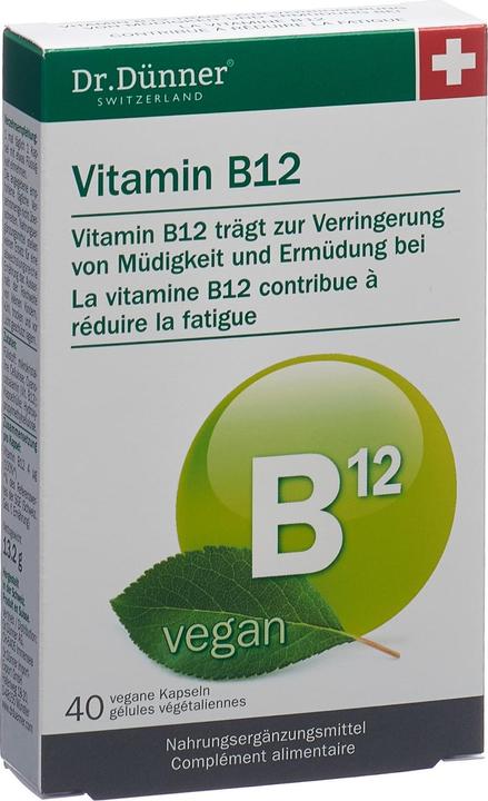 Immagine prodotto Dr. Dünner Vitamina B12 (40 Pezzo/i, Pillole, 35 g)