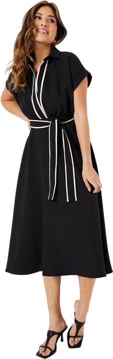 Actual product image Principles Womens/Ladies Contrast Detail Waist Tie Midi Dress (40 D)
