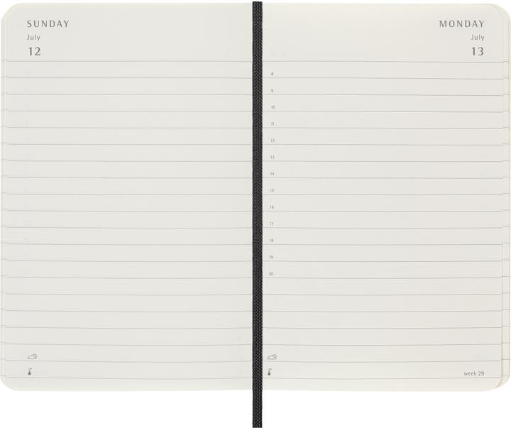 Actual product image Moleskine Taschenagenda Daily (9 x 14 cm, English)