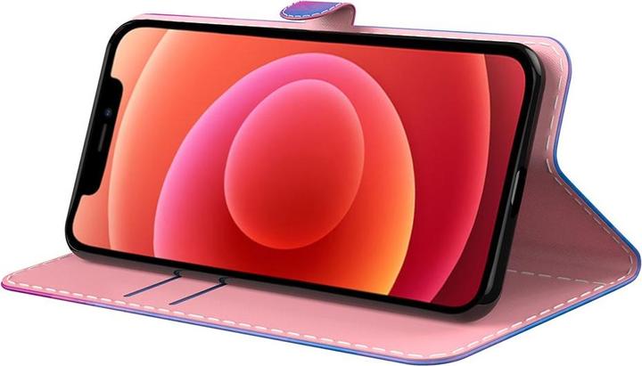 Image du produit Art iPhone 13 Pro Livre Etui avec porte-carte Pink Purple (Apple iPhone 13 Pro)