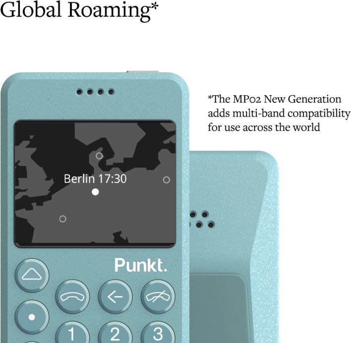 Actual product image Punkt. MP02 (2", 4G)
