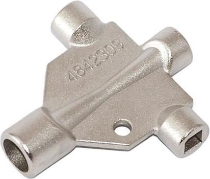 Actual product image Aalberts Universal luftskrue nøgle 4-vejs metal