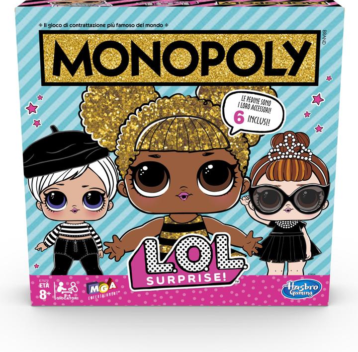 Actual product image Monopoly LOL Surprise! (Italian)