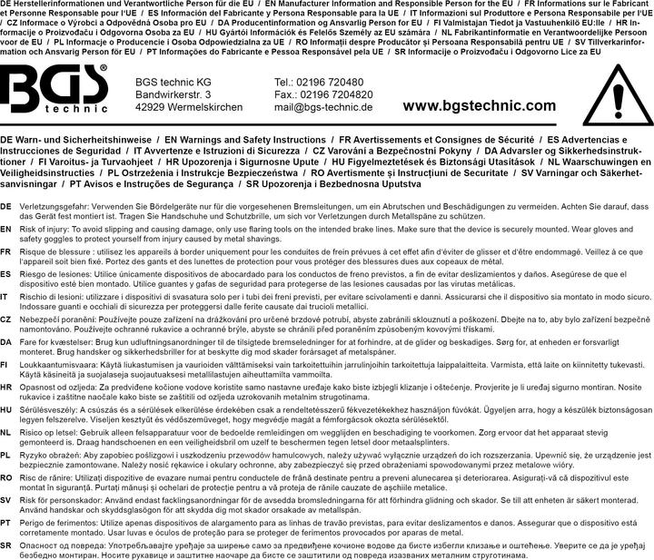 Immagine prodotto BGS Piegatubi | 4,75 mm