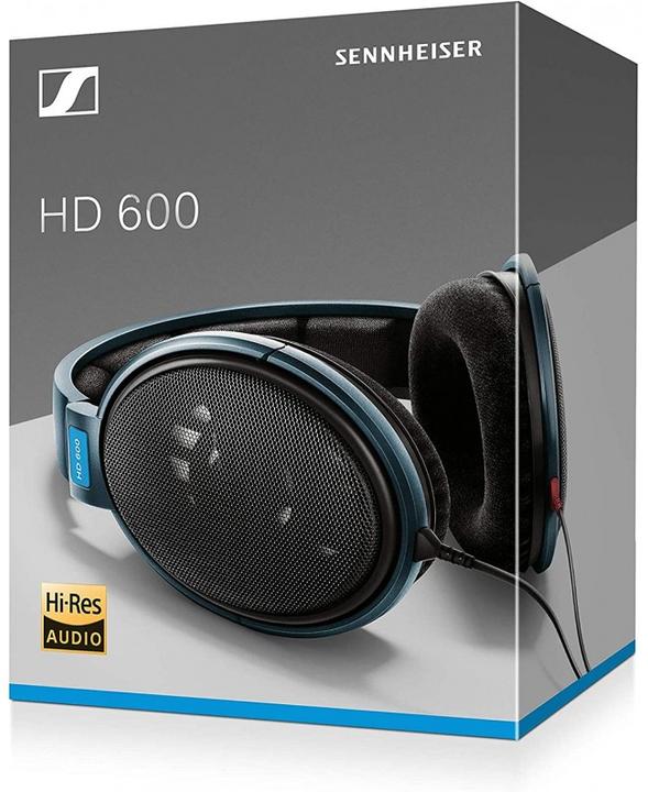 Actual product image Sennheiser HD 600 (No noise cancelling, Cable)