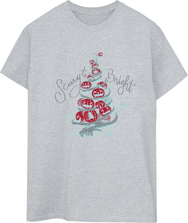 Immagine prodotto Disney The Nightmare Before Christmas Scary & Bright Maglietta Ampia Donna (4XL)