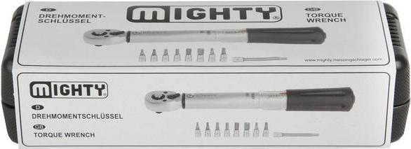 Produktbild M-ighty Drehmotschlüssel 1/4 " (1/4", 2 Nm, 24 Nm)