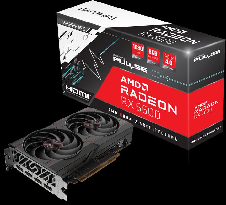 Productafbeelding Sapphire Radeon RX 6600 Pulse (8 GB)