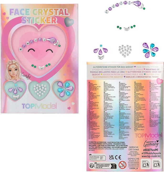 Image du produit Top Model TOPModel - Face Crystal Sticker BEAUTY and ME ( 0413254 )