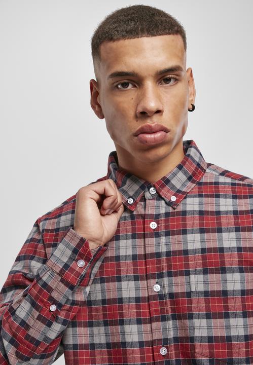 Image du produit Urban Classics Chemise en coton à carreaux - 15279 (L)