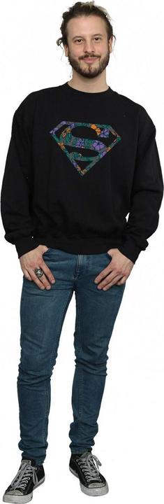 Produktbild Superman Floral Logo 1 Sweatshirt (XXL)