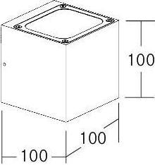 Actual product image Brumberg LED wall light (950 lm)