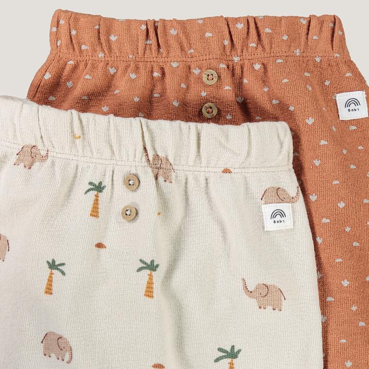 Image du produit La Redoute Collections Lot de 2 sarouels imprimés (86)