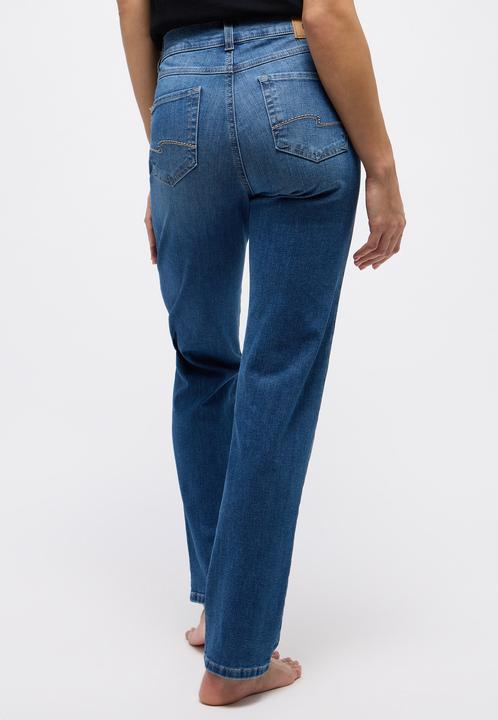 Image du produit Angels Dolly Jeans Sportiv Denim Straight Fit Mid Blue Used (W32/L30)