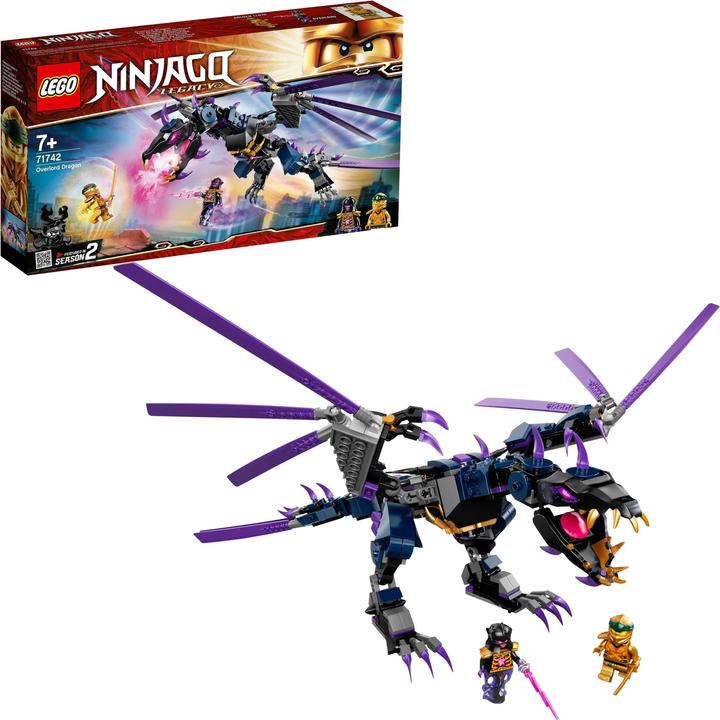 Actual product image LEGO Ninjago - The Dragon of the Overlord (71742, LEGO Ninjago, LEGO Rare Sets)