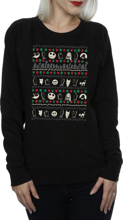 Immagine prodotto Disney Nightmare Before Christmas Festive Icons Felpa Donna (XXL)