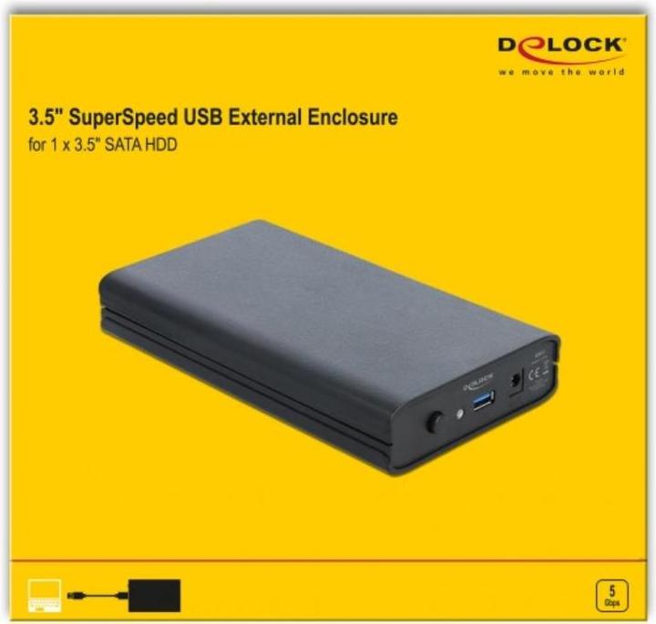Actual product image Delock External housing 42612 (3.5")