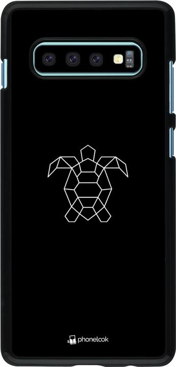 Immagine prodotto PhoneLook Linee di tartarughe Coque su nero (Samsung Galaxy S10+)