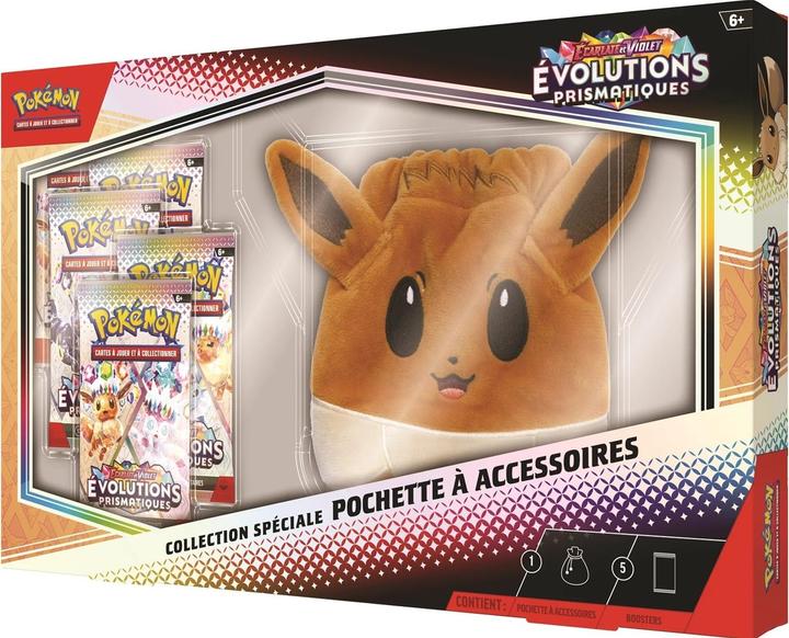 Immagine prodotto Pokémon SV08.5 Evolutions Prismatique Collection Pochette FR (Francese, Box Set e Collezione)