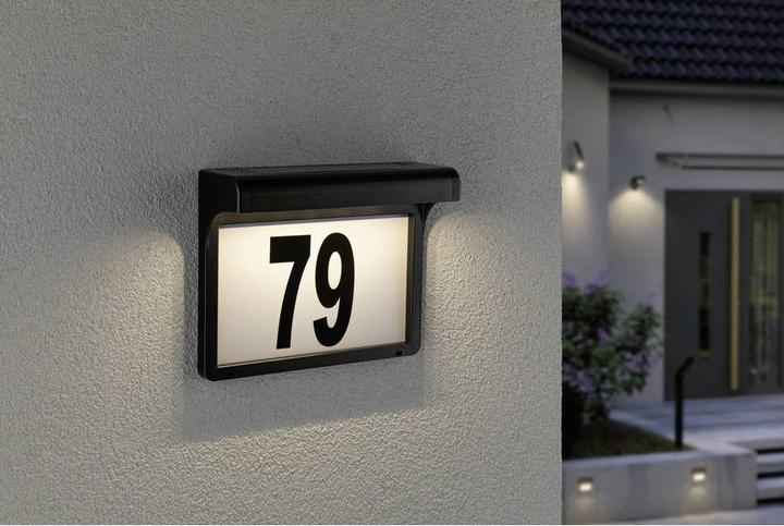 Produktbild Paulmann Solar Hausnummernleuchte (6 lm, IP44)
