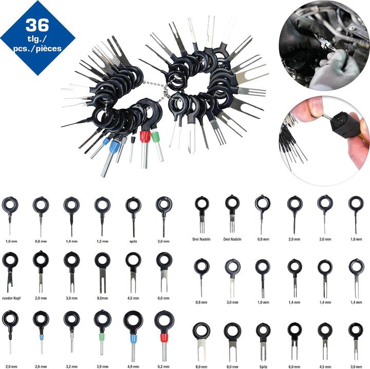 Immagine prodotto Brilliant Tools Set di attrezzi per lo sblocco, 36 pezzi KS Tools BT511230
