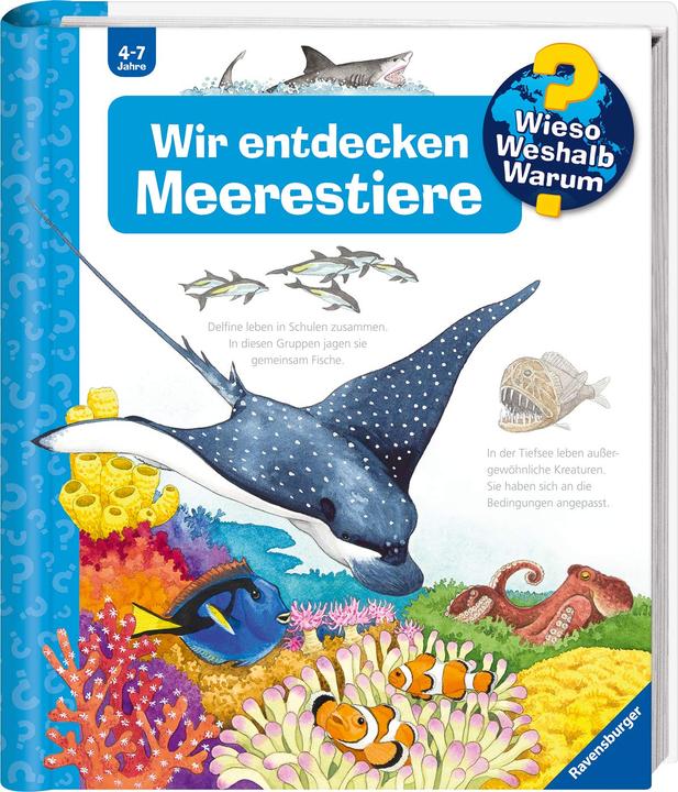 Immagine prodotto Ravensburger Wir entdecken Meerestiere (Tedesco, Andrea Erne, 2015)
