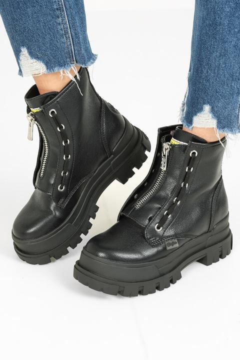 Produktbild Buffalo Vegan Aspha Zip Plateaustiefelette (37)