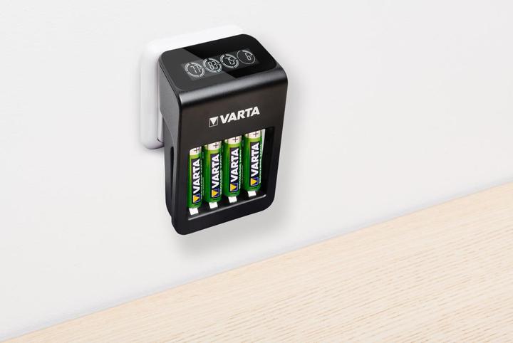Produktbild Varta LCD Plug Charger+ (1 Stk., AA, 2100 mAh, Ladegerät inkl. Akku)
