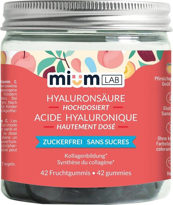 Actual product image Mium Lab Vitamingummis Hyaluronsäure (42 Piece, Gummies, 172 g)