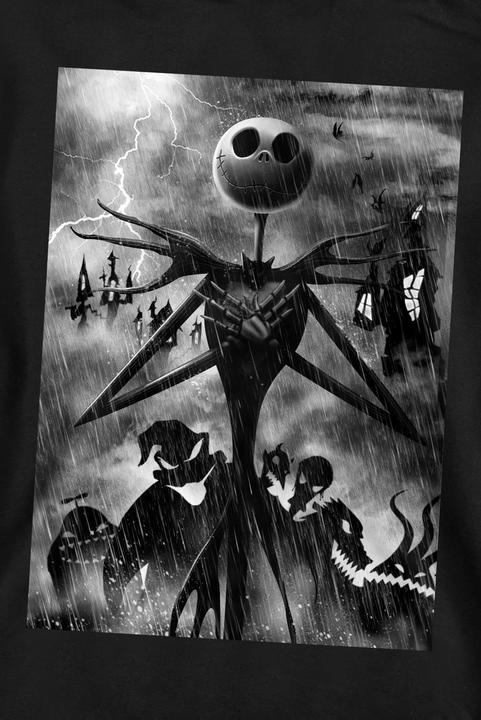 Immagine prodotto The Nightmare Before Christmas Felpa Jack Skellington Pioggia Adulto Unisex (XL)